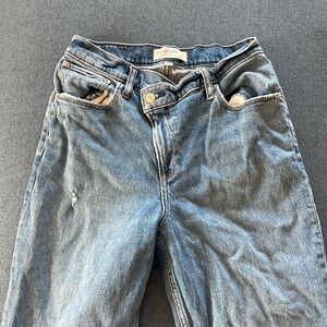 Abercrombie & Fitch 90s Straight High Rise